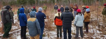 The first field day organized by the Climate-Forest Adaptation Working Group. 